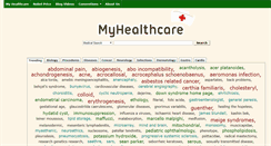 Desktop Screenshot of myhealthcare.com